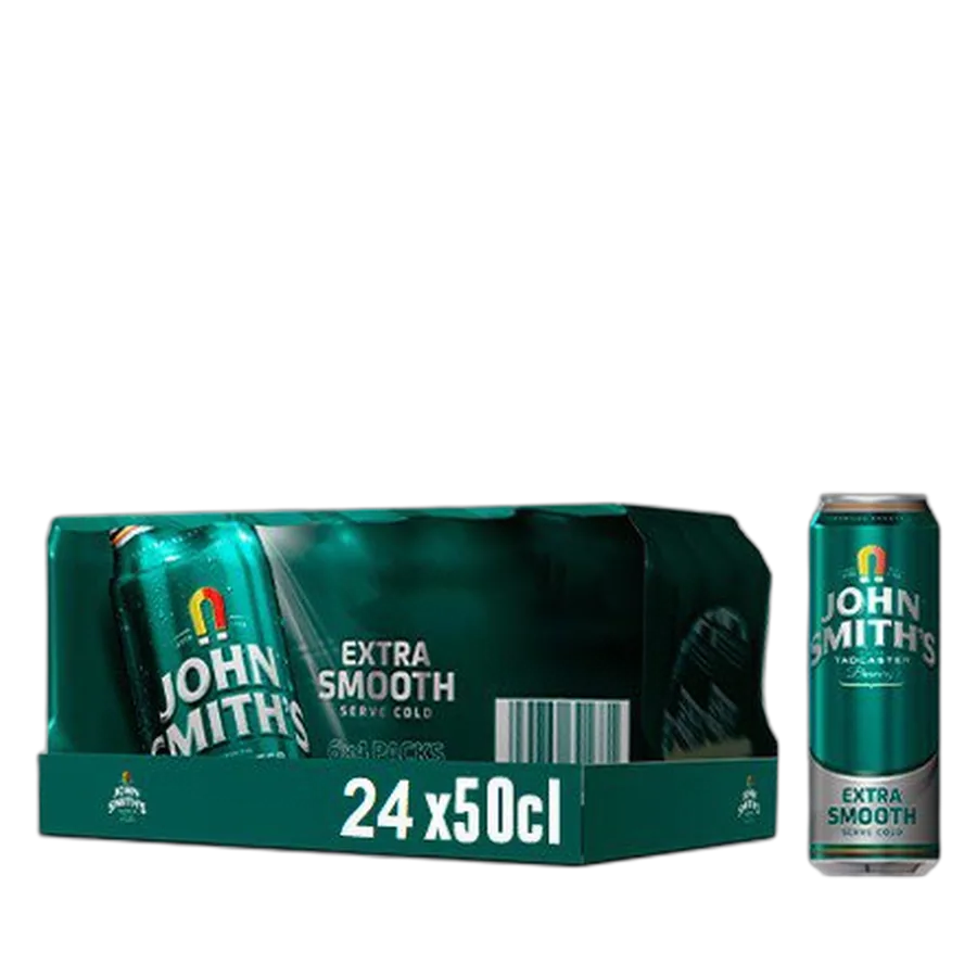 John Smiths Extra Smooth Can 24x500ml