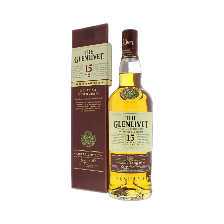 The Glenlivet 15 Year Old French Oak Reserve 6x70cl
