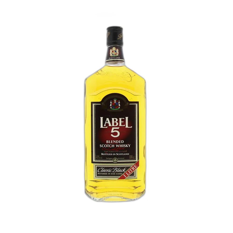 Label 5 Scotch Whisky 6x1L