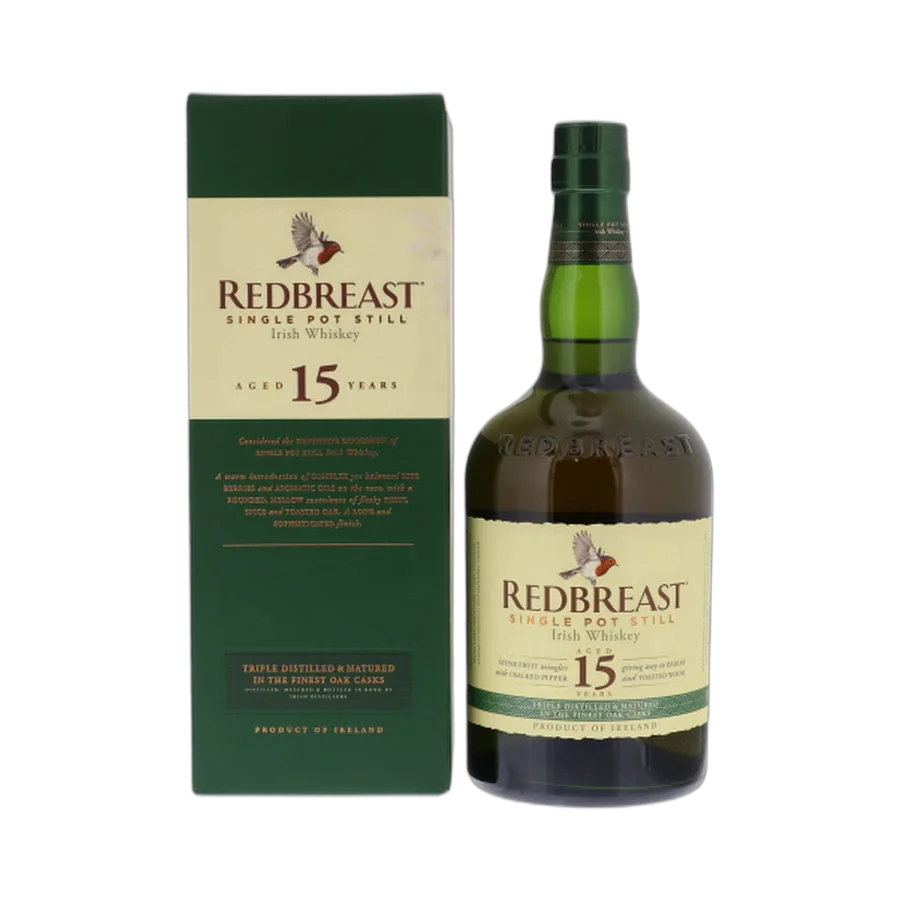 Redbreast 15 Year Old Single Pot Still 3x70cl